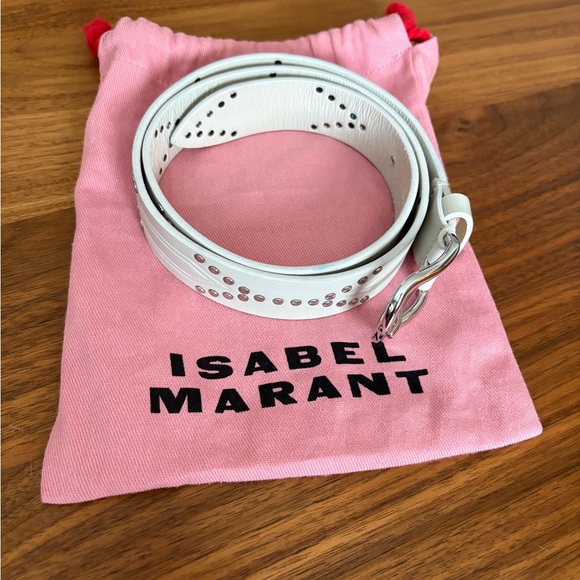 Isabel Marant Telly belt in chalk & silver size 75cm. NWT. - Picture 15 of 16